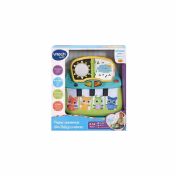 VTech Baby PIANO SENSORIEL DES LOULOUS, 0,25 an(s), AAA, Plastique, Multicolore