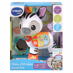 VTech Baby TIMEO, P'TIT ZEBRE D'ACTIVITES - Vue supplémentaire 4