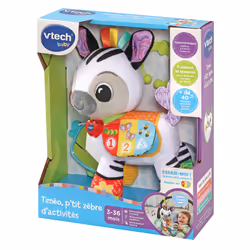 VTech Baby TIMEO, P'TIT ZEBRE D'ACTIVITES - Vue supplémentaire 6