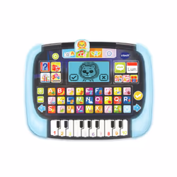 VTech Jouets Electroniques Educatifs TABLETTE P'TIT GENIUS MAGIC LIGHT, 2 an(s), AA, Plastique, Noir
