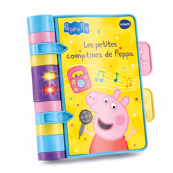 VTech Jouets Educatifs Licence PEPPA - LES PETITES COMPTINES, 0,5 an(s), Batteries requises, AAA, Plastique, Multicolore
