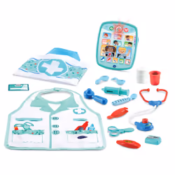 VTech 1, 2, 3, imite moi KIT APPRENTI DOCTEUR ÉLECTRONIQUE, 2 an(s), Batteries requises, AA, Plastique, Multicolore