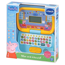VTech Peppa Pig - Mon ordi éducatif Ordinateur portable pour enfant