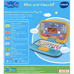 VTech Peppa Pig - Mon ordi éducatif Ordinateur portable pour enfant - Vue supplémentaire 4