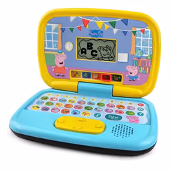 Ordinateur interactif - Vtech - 80-553522 - Peppa Pig - 15 activités éducatives - À partir de 3 ans