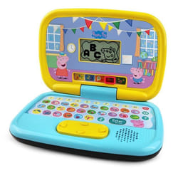 Ordinateur interactif - Vtech - 80-553522 - Peppa Pig - 15 activités éducatives - À partir de 3 ans