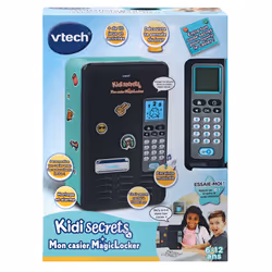 VTech KIDISECRETS - MON CASIER MAGICLOCKER (BLEU/NOIR) - Vue supplémentaire 4