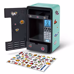 VTech KidiSecrets Magic Locker Coffre-fort portable Plastique Noir, Turquoise
