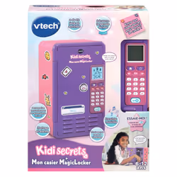 VTech KIDISECRETS - MON CASIER MAGICLOCKER (ROSE) - Vue supplémentaire 4