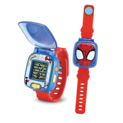 Montre Éducative - VTech - Spidey et Son Super Équipe - Bleu - 3 ans et plus - Jeux interactifs