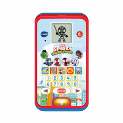 VTech Jouets Electroniques Educatifs LE SMARTPHONE EDUCATIF DE SPIDEY, 3 an(s), Batteries requises, AAA, Plastique, Multicolo ...