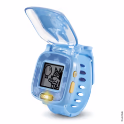 VTech Jouets Electroniques Educatifs BLUEY- LA MONTRE-JEU INTERACTIVE, 3 an(s), Batteries requises, CR2450, Plastique, Marron