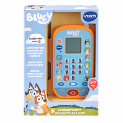 VTech Jouets Electroniques Educatifs BLUEY - LE SMARTPHONE INTERACTIF