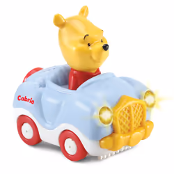 VTech Tut Tut Baby Flitzer Winnie Puuhs Cabrio, Véhicule, 1 an(s), AAA, Multicolore