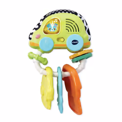 VTech Play Green MON HOCHET SENSORIEL CLES MAGIQUES (PLASTIQUE A BASE DE PLANTES), 0,25 an(s), Batteries requises, AAA, Plast ...