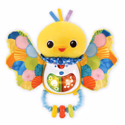 VTech Baby HOCHET PIOU-PIOU EVEIL DES SENS, 0,25 an(s), Batteries requises, AAA, Textile, Jaune