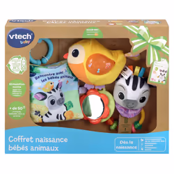 VTech Coffret Naissance Bébés Animaux (Bouteilles Plastiques Recyclées) - Vue supplémentaire 2