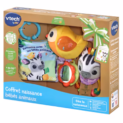 VTech Coffret Naissance Bébés Animaux (Bouteilles Plastiques Recyclées) - Vue supplémentaire 4