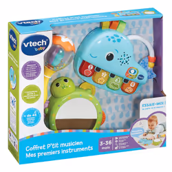 VTech COFFRET P'TIT MUSICIEN - MES PREMIERS INSTRUMENTS