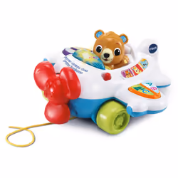 VTech Baby SUPER AVION DES P'TITS LOULOUS, 0,75 an(s), Batteries requises, AAA, Plastique, Multicolore