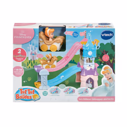 VTech TUT TUT BOLIDES DISNEY PRINCESSES - CHÂTEAU - TOBOGGAN ENCHANTÉ (+ LE CARROSSE MARIAGE ENCHANTÉ DE CENDRILLON) - Vue supplémentaire 4
