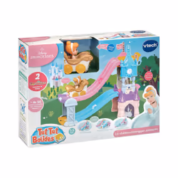 VTech TUT TUT BOLIDES DISNEY PRINCESSES - CHÂTEAU - TOBOGGAN ENCHANTÉ (+ LE CARROSSE MARIAGE ENCHANTÉ DE CENDRILLON) - Vue supplémentaire 5