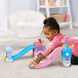 VTech TUT TUT BOLIDES DISNEY PRINCESSES - CHÂTEAU - TOBOGGAN ENCHANTÉ (+ LE CARROSSE MARIAGE ENCHANTÉ DE CENDRILLON) - Vue supplémentaire 7