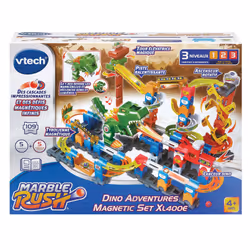 VTech MARBLE RUSH - DINO ADVENTURES MAGNETIC SET XL400E - Vue supplémentaire 6