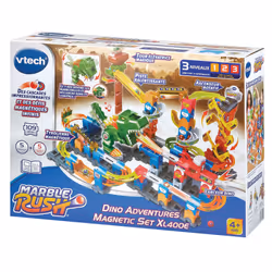 VTech MARBLE RUSH - DINO ADVENTURES MAGNETIC SET XL400E - Vue supplémentaire 8