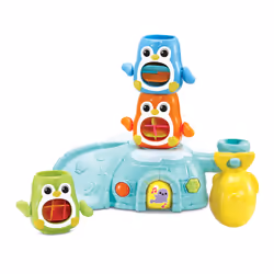 VTech 1, 2, 3, EMPILO PINGOUINS, Garçon/Fille, 1 an(s), AAA, Plastique, Multicolore