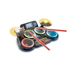 Batería Electrónica VTech Kidi DJ Drums LCD Bluetooth Grabadora Iluminación Neón