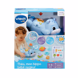 VTech THÉO, MON HIPPO BÉBÉ NAGEUR