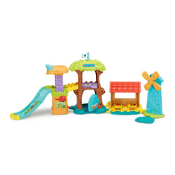 VTech Tut Tut Aventures TUT TUT ANIMO BISOUS - SUPER MAISON TOBOGGAN (+ VIOLETTE, LA VACHE PIPELETTE)