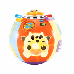 VTech Baby LUMI BALLE DES ANIMAUX, 0,5 an(s), Batteries requises, AAA, Plastique, Multicolore