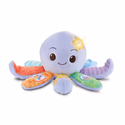 VTech Baby LILA, LUMI PIEUVRE MUSICALE, 0,25 an(s), Batteries requises, AAA, Tissu, Violet