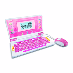 VTech GENIUS XL ORDI ÉDUCATIF BILINGUE ROSE