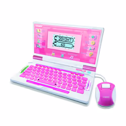 VTech GENIUS XL ORDI ÉDUCATIF BILINGUE ROSE - Vue supplémentaire 2