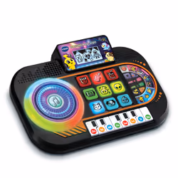 VTech Jouets Electroniques Educatifs DJ STUDIO MAGIC LIGHT, 3 an(s), Batteries requises, AA, Plastique, Multicolore