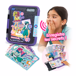 VTech KIDISECRETS 365 - MON JOURNAL INTIME VOCAL (NOIR)