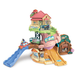 VTech TUT TUT BOLIDES BLUEY - PARCOURS CITY TOBOGGAN (+ LA VOITURE FAMILIALE DE BLUEY