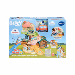 VTech TUT TUT BOLIDES BLUEY - PARCOURS CITY TOBOGGAN (+ LA VOITURE FAMILIALE DE BLUEY - Vue supplémentaire 2