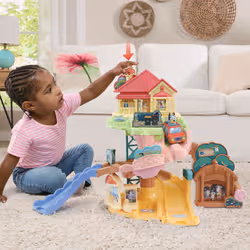 VTech TUT TUT BOLIDES BLUEY - PARCOURS CITY TOBOGGAN (+ LA VOITURE FAMILIALE DE BLUEY - Vue supplémentaire 3