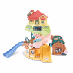 VTech TUT TUT BOLIDES BLUEY - PARCOURS CITY TOBOGGAN (+ LA VOITURE FAMILIALE DE BLUEY - Vue supplémentaire 4