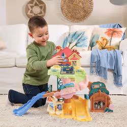 VTech TUT TUT BOLIDES BLUEY - PARCOURS CITY TOBOGGAN (+ LA VOITURE FAMILIALE DE BLUEY - Vue supplémentaire 6