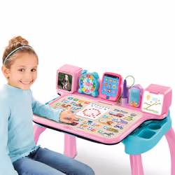 VTech MAGIBUREAU INTERACTIF ET MUSICAL 6 EN 1 ROSE - Vue supplémentaire 8