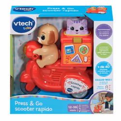 VTech Baby Press & Go Scooter Rapido - Vue supplémentaire 4