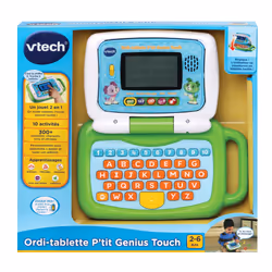 VTech Ordi Tablette P'Tit Genius Touch Vert