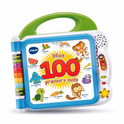 VTech Mon Premier Imagier Bilingue, 1,5 an(s), Sonore, Fonction vocale, Batteries requises, AA, Plastique