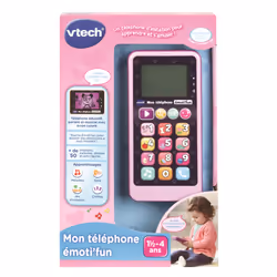 VTech Mon téléphone émoti'fun rose - Vue supplémentaire 6
