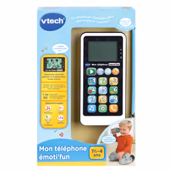 VTech Mon Telephone Emoti'Fun Noir & Blanc - Vue supplémentaire 3